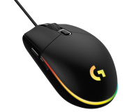 LOGITECH G102 Lightsync Gaming Mouse czarna 910-005823 - 574603 - zdjęcie 2